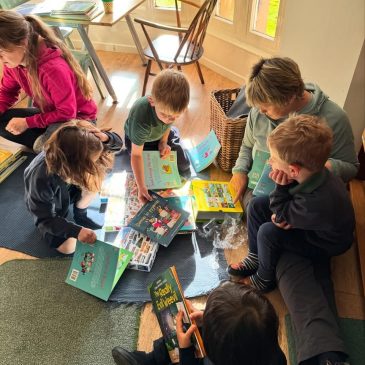 New books for Wharfedale Montessori School